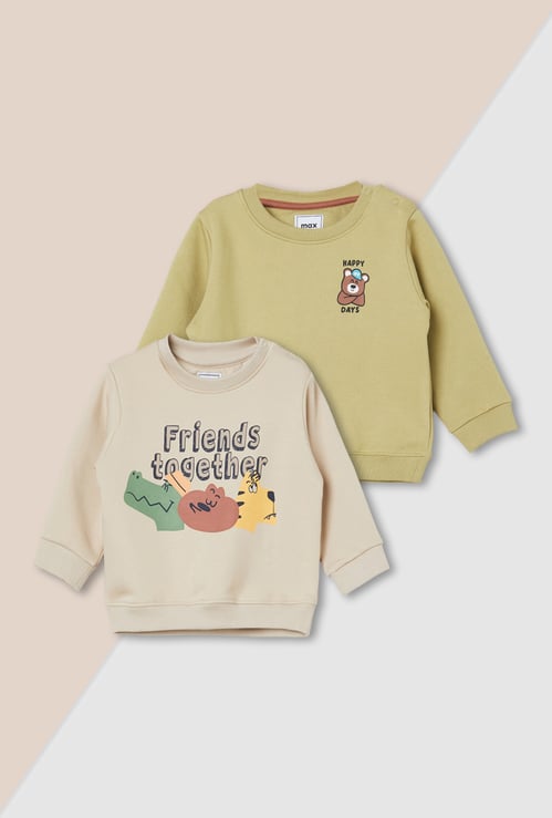 Boys Printed Sweatshirt - Pack of 2