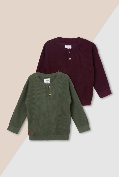 Boys Knit Sweater - Pack of 2