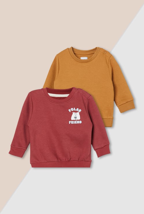 Boys Assorted Sweatshirt - Pack of 2