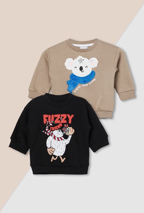 Boys Assorted Sweatshirt - Pack of 2