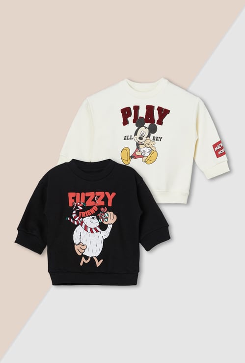 Boys Printed Sweatshirt - Pack of 2