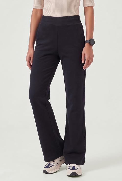 Women Solid Sports Track Pants