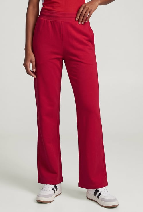 Women Solid Sports Track Pants