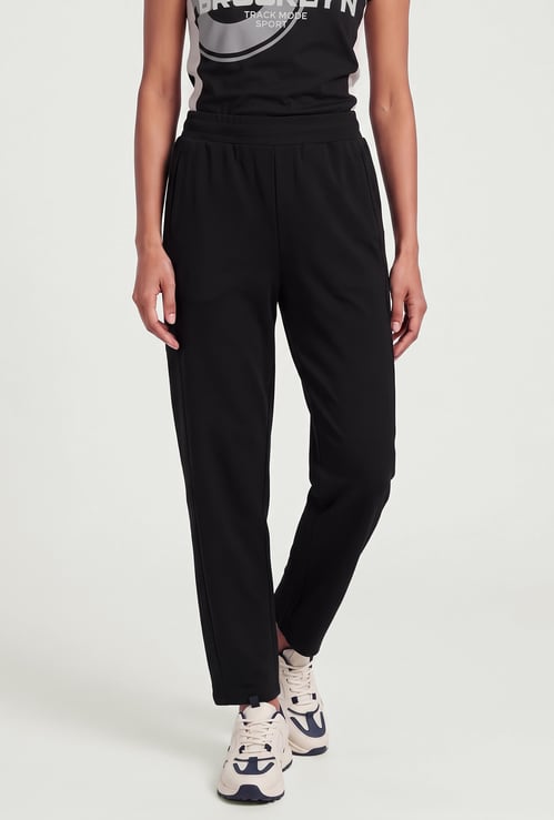 Women Wide-Leg Sports Track Pants