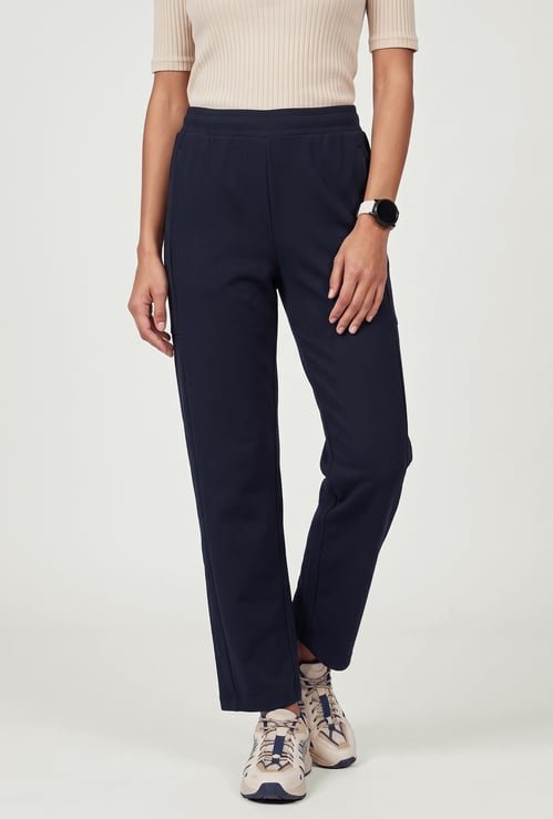 Women Wide-Leg Sports Track Pants