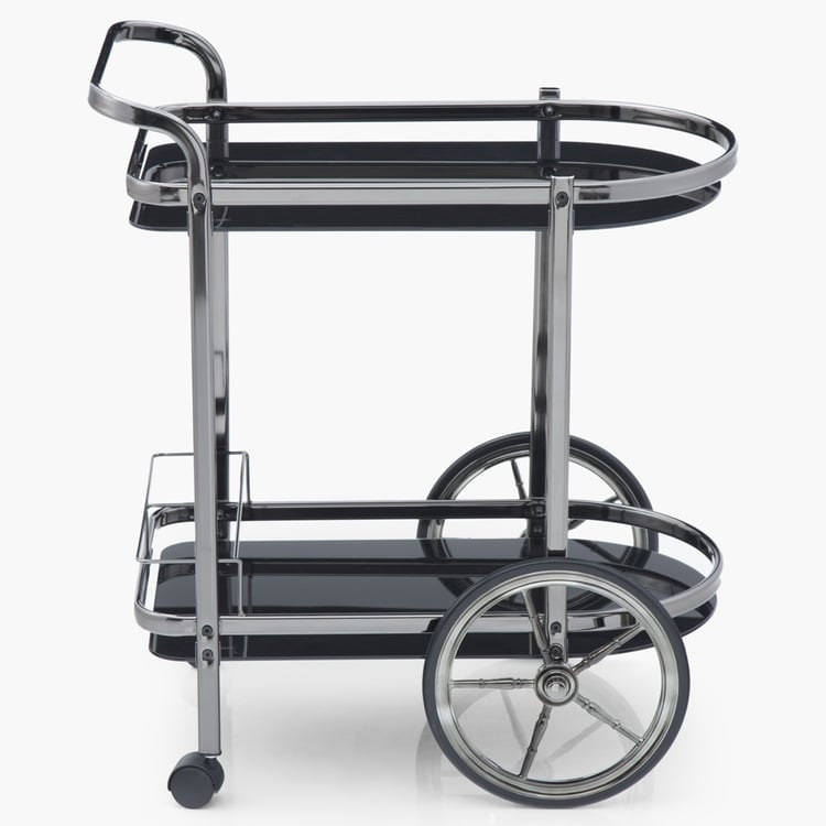 Notica Serving Trolley - Silver