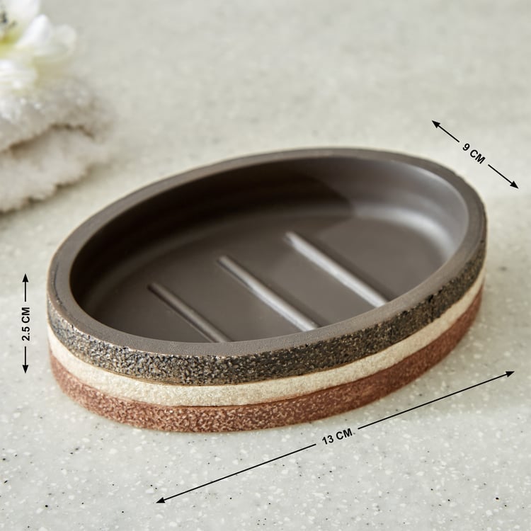 Hudson Polyresin Soap Dish