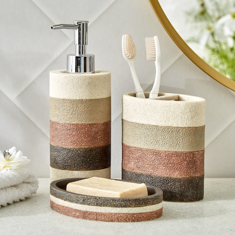 Hudson Polyresin Tooth Brush Holder