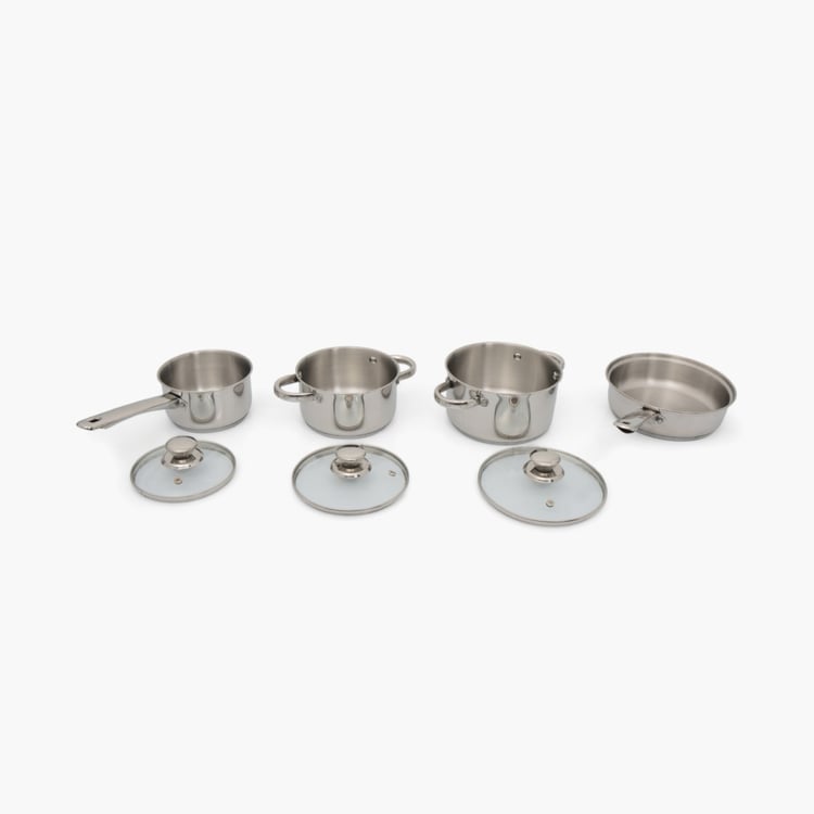 Rivago Tuscano 7Pcs Stainless Steel Cookware Set
