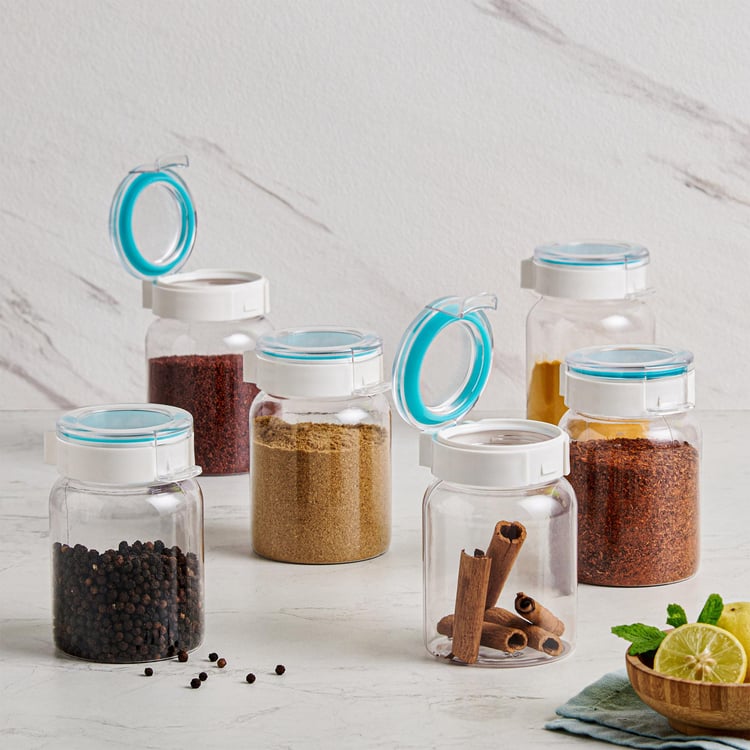 Barbados Set of 6 PET Canisters - 350ml