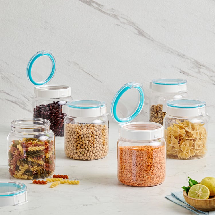 Barbados Milford Set of 6 PET Canisters - 900ml