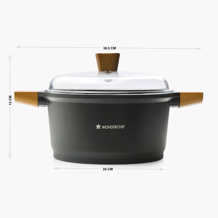 WONDERCHEF Caesar Non-Stick Casserole with Lid - 5L