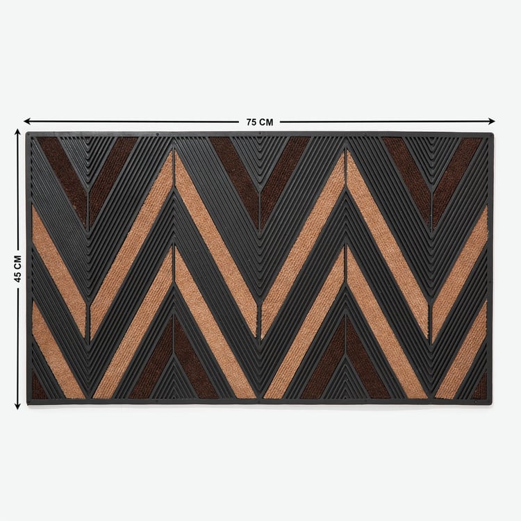 Cadence Elite Engraved Rubber Doormat - 75x45cm