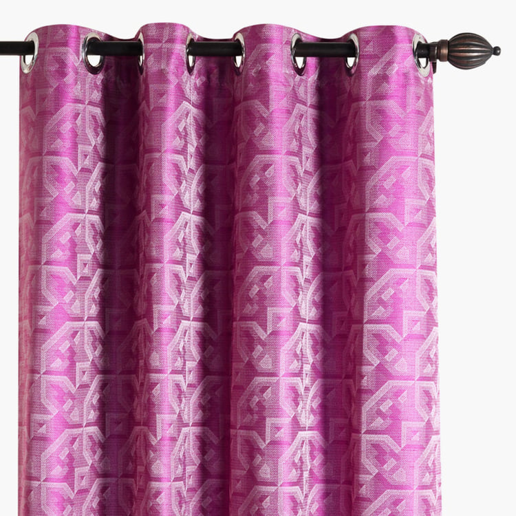 DECO WINDOW Set of 2 Woven Blackout Door Curtains