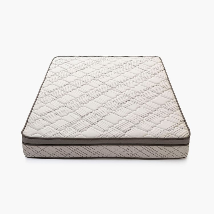 Restomax Elite 6+2 inches Pocket Spring Memory Foam King Mattress with Box Top, 180x195cm - White