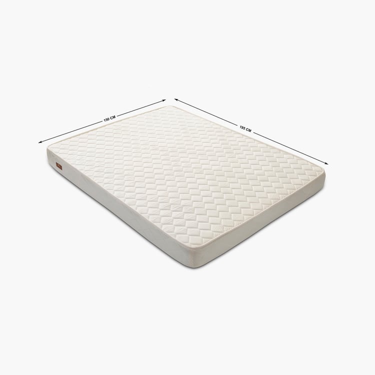 Restomax Executive 5-Inches Coir Queen Mattress, 150x195cm - White