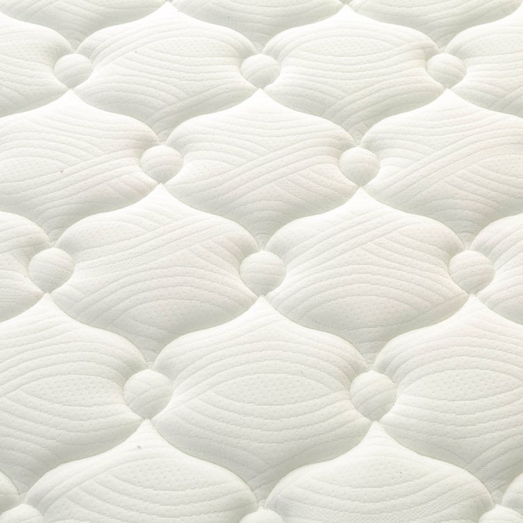 Restofit Ultima 4+2 Inch Orthopaedic Bonded Foam Teen Mattress with Memory Foam, 120x195cm - White