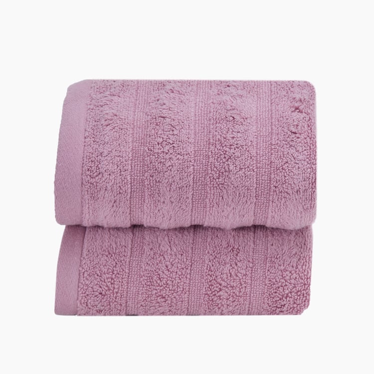 MASPAR Set of 2 Cotton Hand Towels - 70x40cm