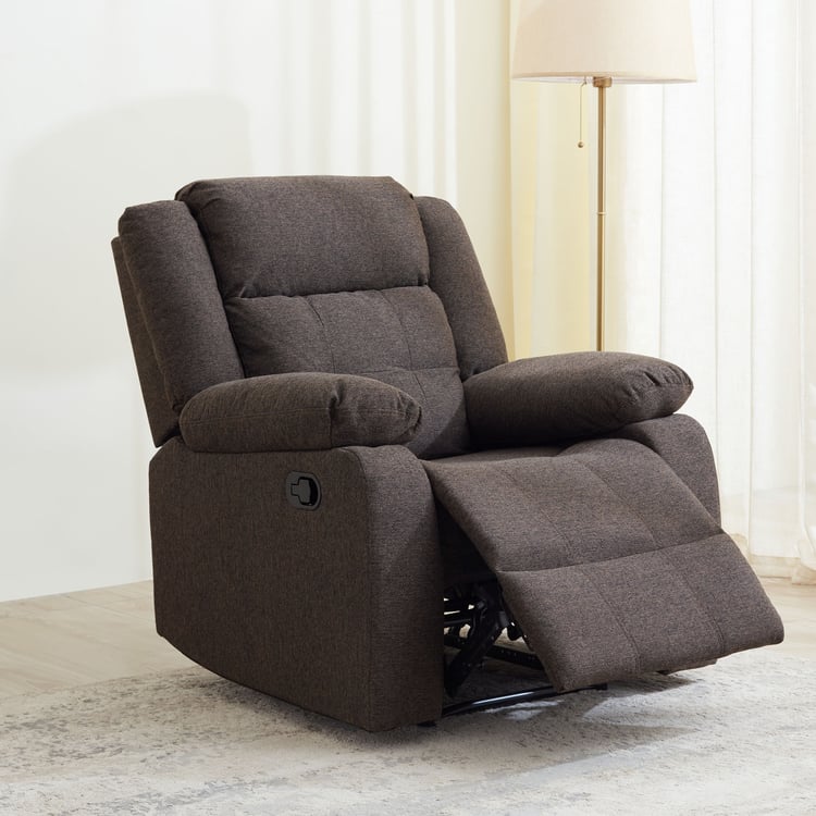 Zurich NXT Fabric 1-Seater Recliner - Brown