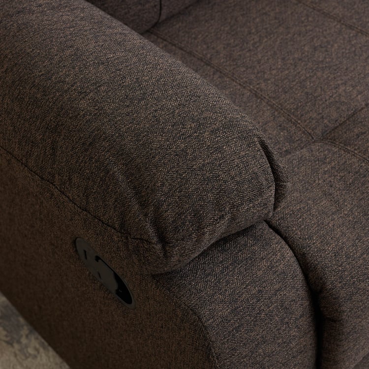 Zurich NXT Fabric 1-Seater Recliner - Brown