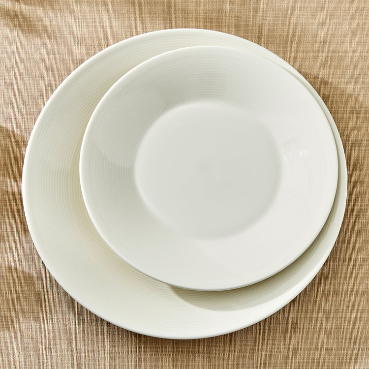 Marshmallow Porcelain Dinner Plate - 26.5cm