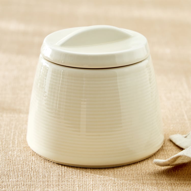 Marshmallow New York Porcelain Sugar Pot - 200ml