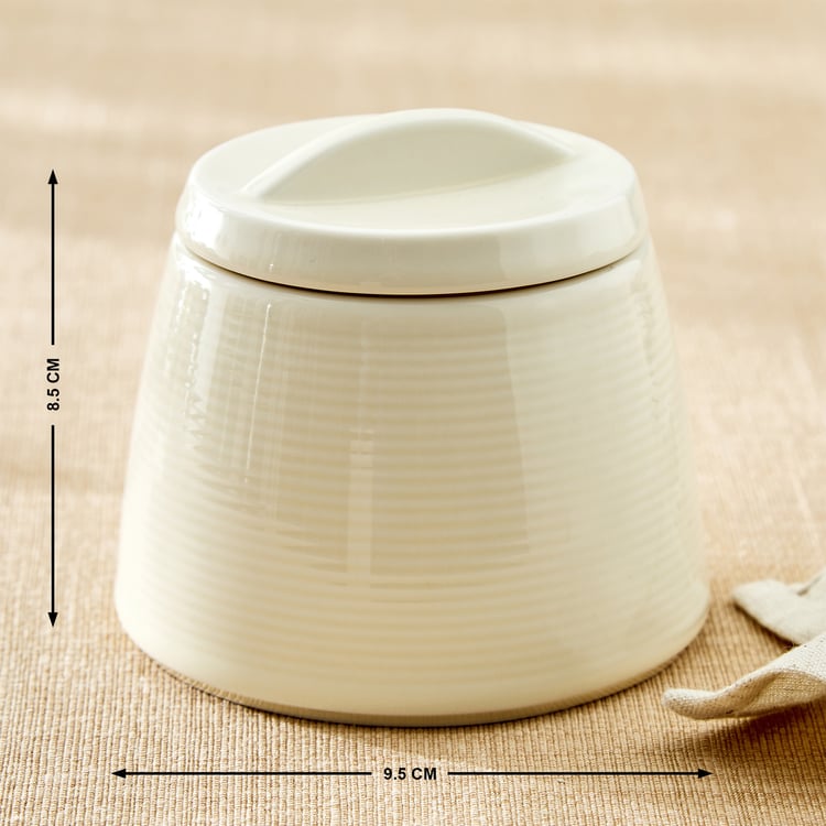 Marshmallow New York Porcelain Sugar Pot - 200ml