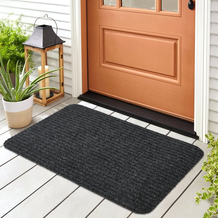 Regalia Polypropylene Striped Doormat - 75x45cm