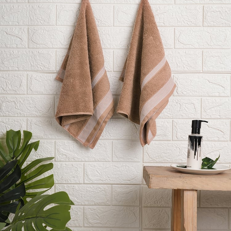 SPACES Hygro Set of 2 Cotton Hand Towels - 60x40cm