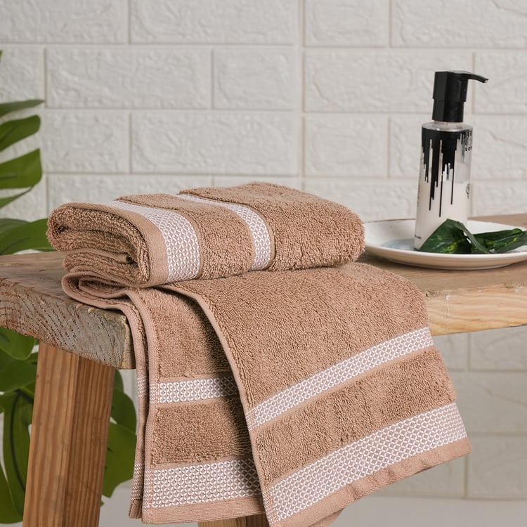 SPACES Hygro Set of 2 Cotton Hand Towels - 60x40cm