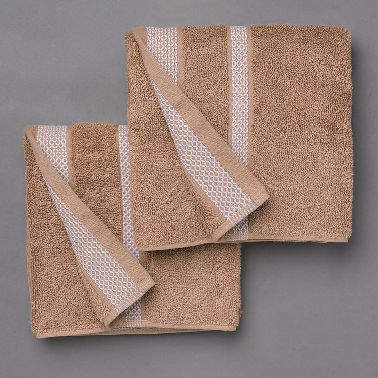 SPACES Hygro Set of 2 Cotton Hand Towels - 60x40cm