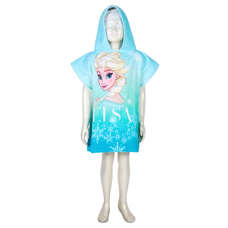 SPACES Disney Frozen Cotton Kids Poncho - S