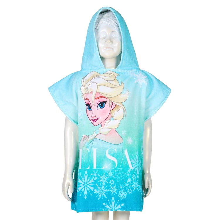 SPACES Disney Frozen Cotton Kids Poncho - S