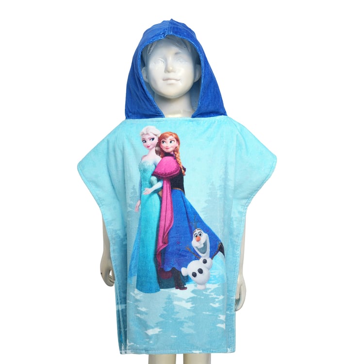 SPACES Disney Frozen Cotton Kids Poncho - S