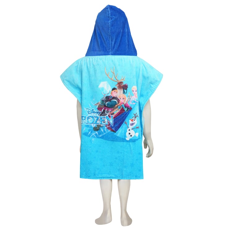 SPACES Disney Frozen Cotton Kids Poncho - S