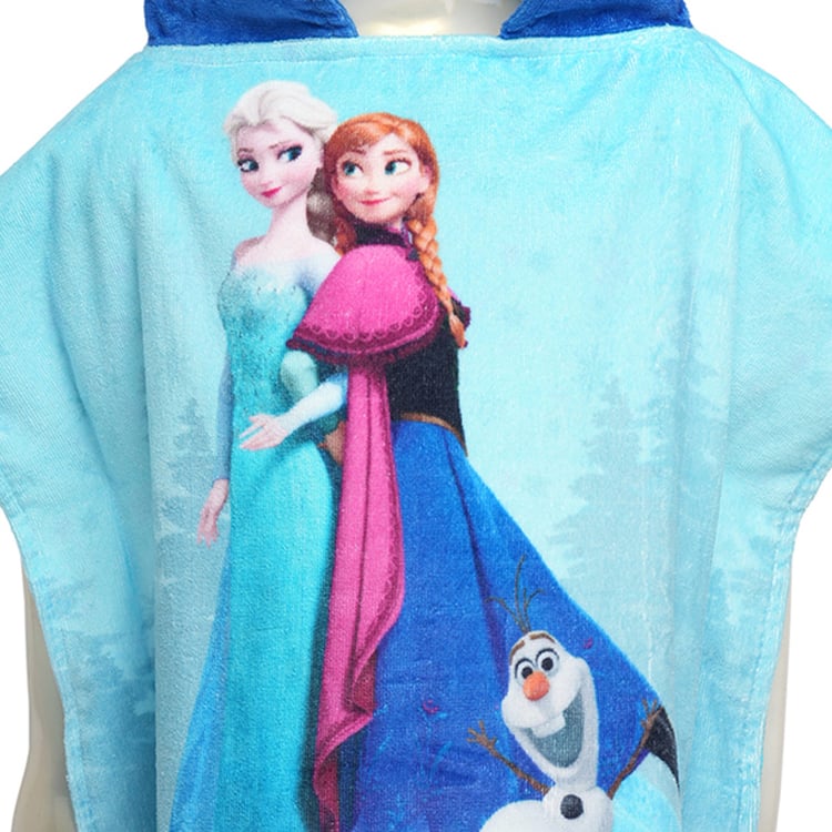 SPACES Disney Frozen Cotton Kids Poncho - S