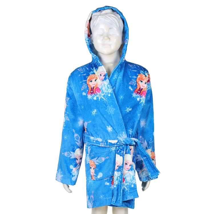 SPACES Disney Frozen Cotton Kids Bathrobe - S