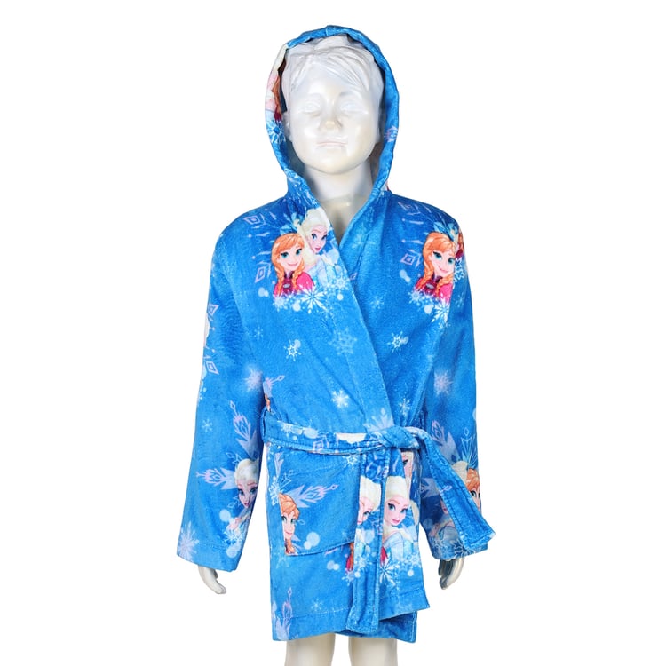 SPACES Disney Frozen Cotton Kids Bathrobe - S