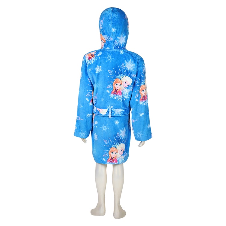 SPACES Disney Frozen Cotton Kids Bathrobe - S