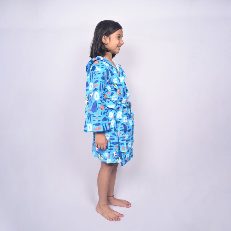 SPACES Disney Dory Cotton Kids Bathrobe - S