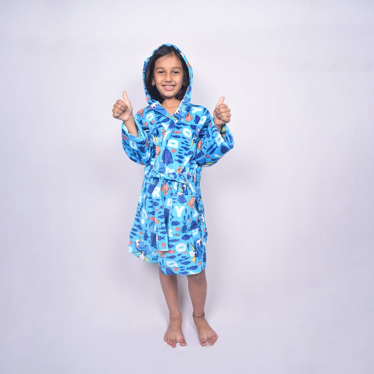 SPACES Disney Dory Cotton Kids Bathrobe - S