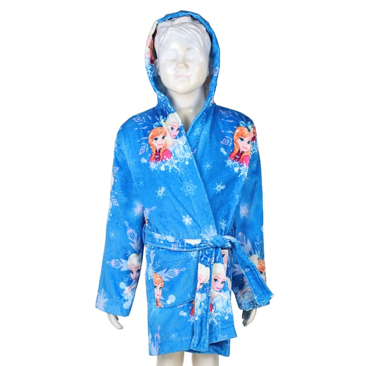 SPACES Disney Frozen Cotton Kids Bathrobe - S