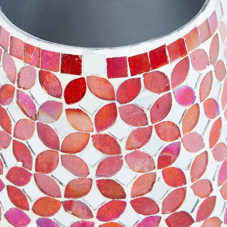 Corsica Metal Mosaic Vase