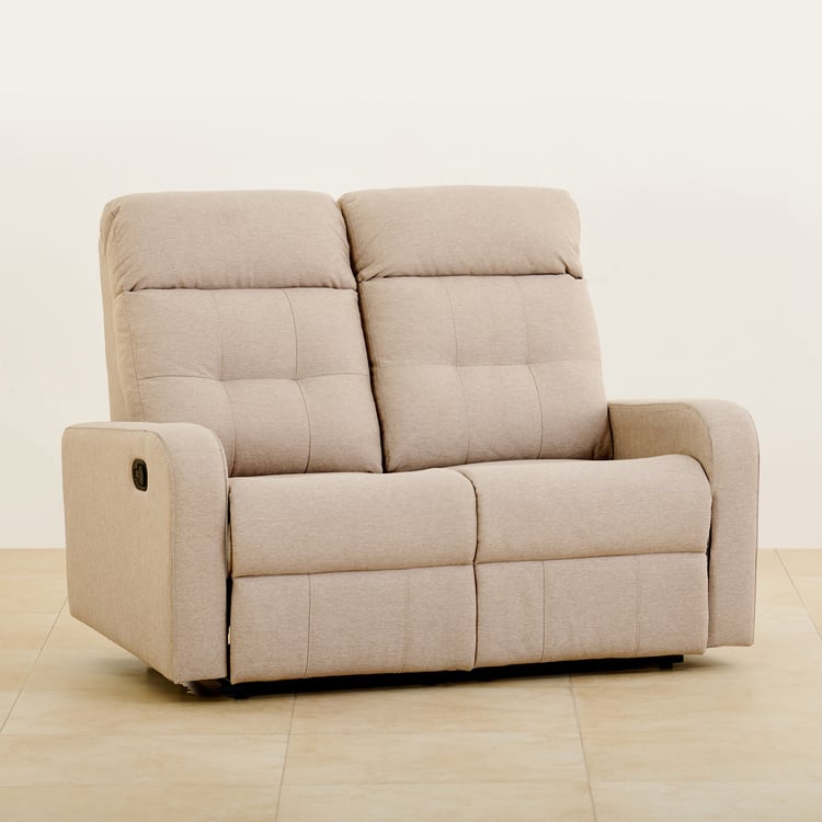 Helios Toledo Fabric 3+2 Seater Recliner Set - Beige