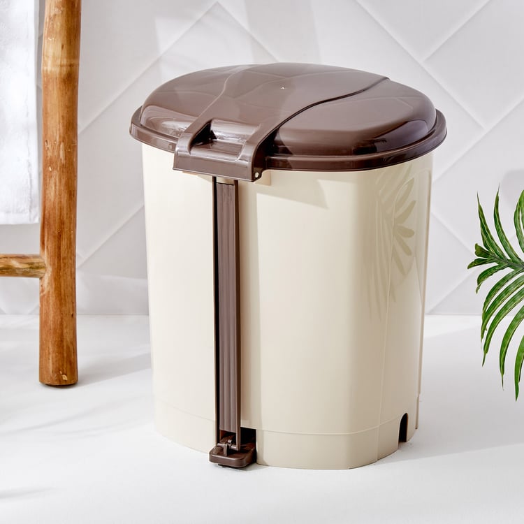 Sedona Capiz Polypropylene Pedal Waste Bin - 13L