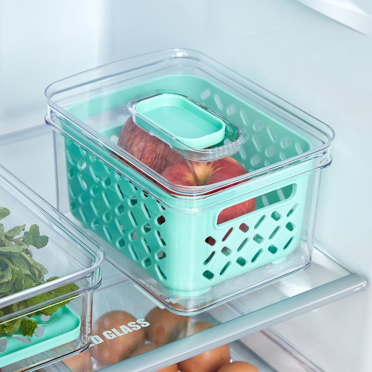 Orion Elfin PET Fridge Storage Basket with Lid