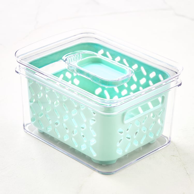 Orion Elfin PET Fridge Storage Basket with Lid