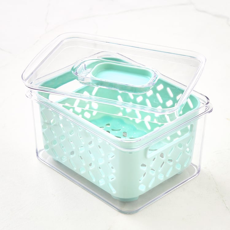 Orion Elfin PET Fridge Storage Basket with Lid