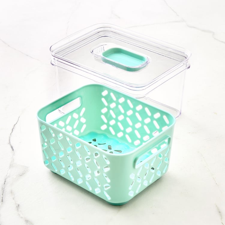 Orion Elfin PET Fridge Storage Basket with Lid