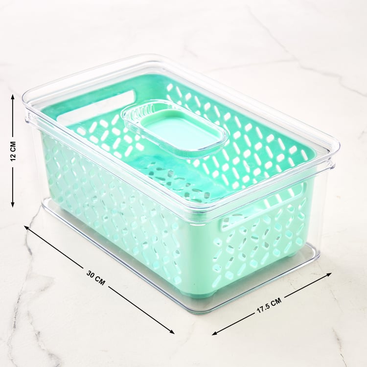 Orion Elfin PET Fridge Storage Basket with Lid